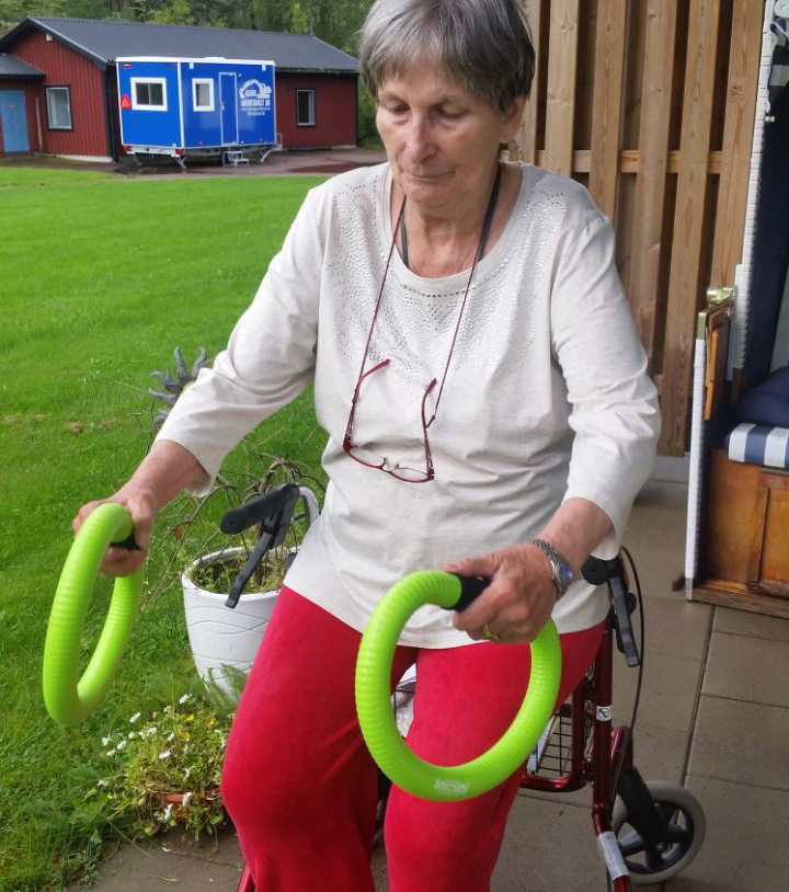 Übungen auch mir Rollator möglich